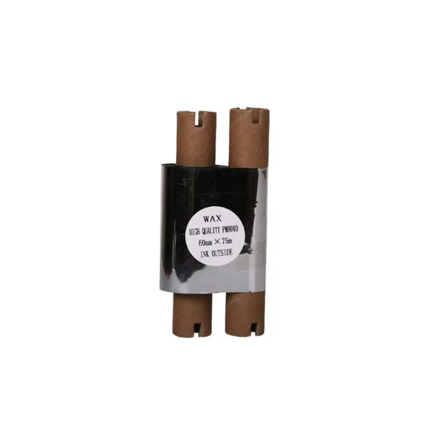 ریبون وکس پرینتر لیبل زن مدل Wax 60mm x 75m