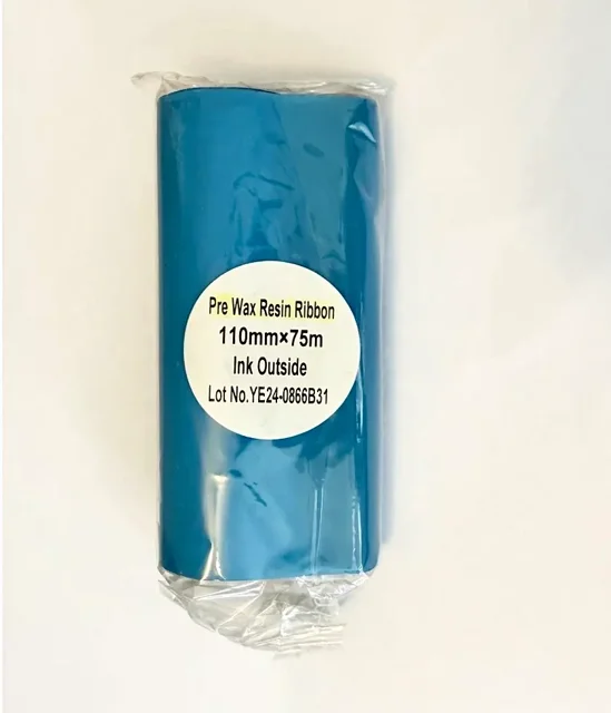 ریبون پرینتر لیبل زن مدل Pre-Wax Resin 110*75